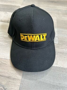 DeWALT Black Baseball Cap